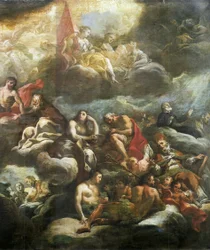 Apotheose von Sao Nicola Lorenese (Detail)